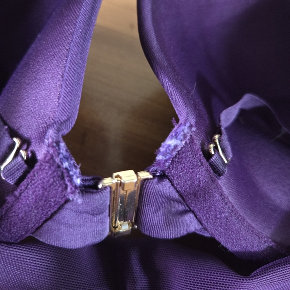 Front closure purple bra - Picture 11 of 15